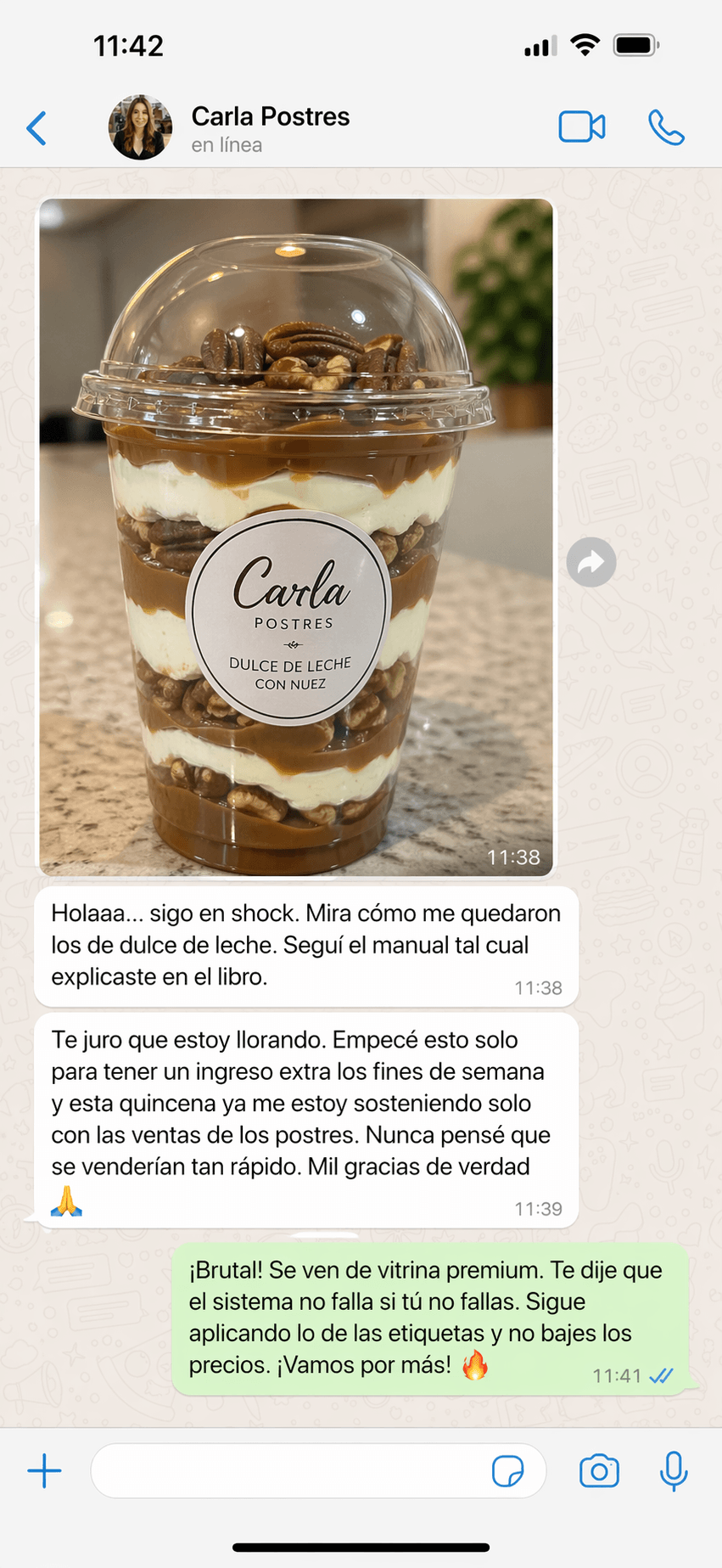 Conversación de interés — mensaje 3